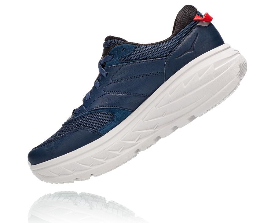 Hoka One One Koşu Ayakkabısı Kadın Lacivert/Beyaz - Bondi L - IP5391608